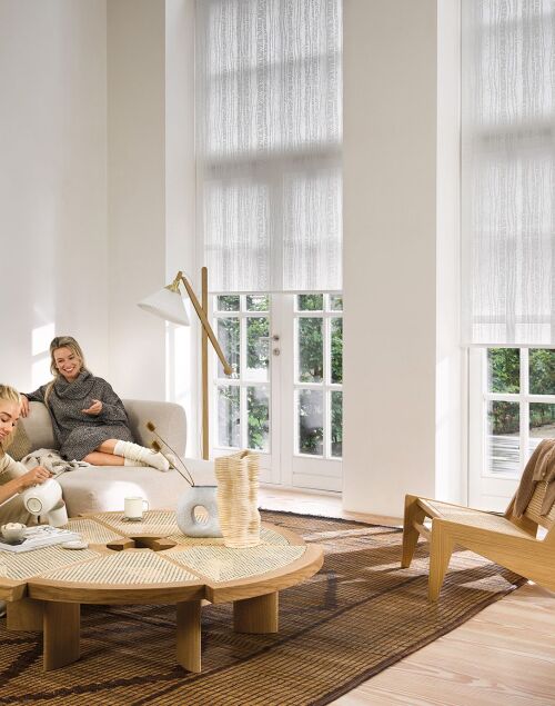 Slim de winter in met isolerende raamdecoratie